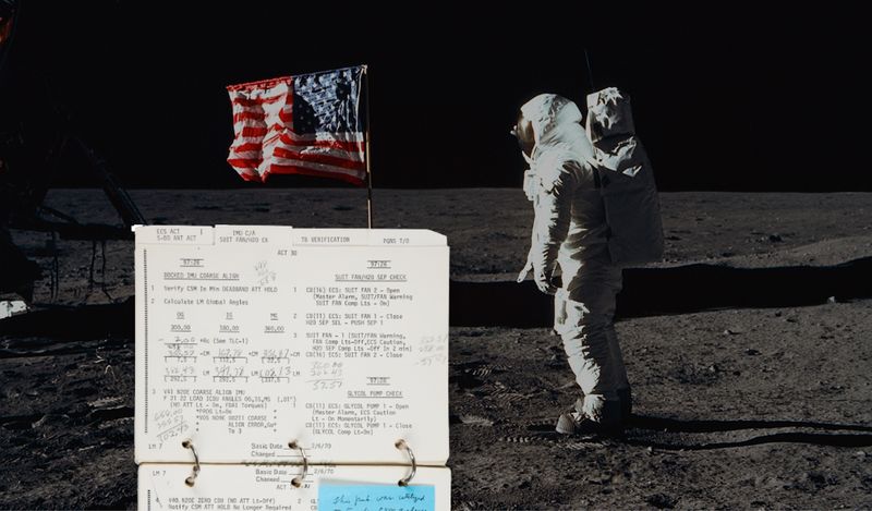 Checklists. For bringing home Apollo 13. And software.