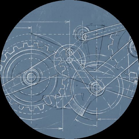 Compare-Testpad Interlocking gears representing how test tools fit together differently