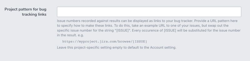 linking your issue tracker to testpad