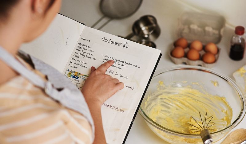 Simple software testing process for test management image of a recipe book with someone pointing to the instructions
